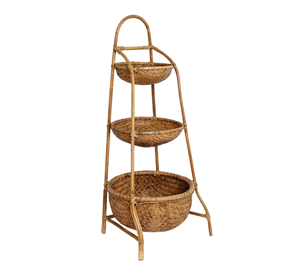 Rattan Market Stand