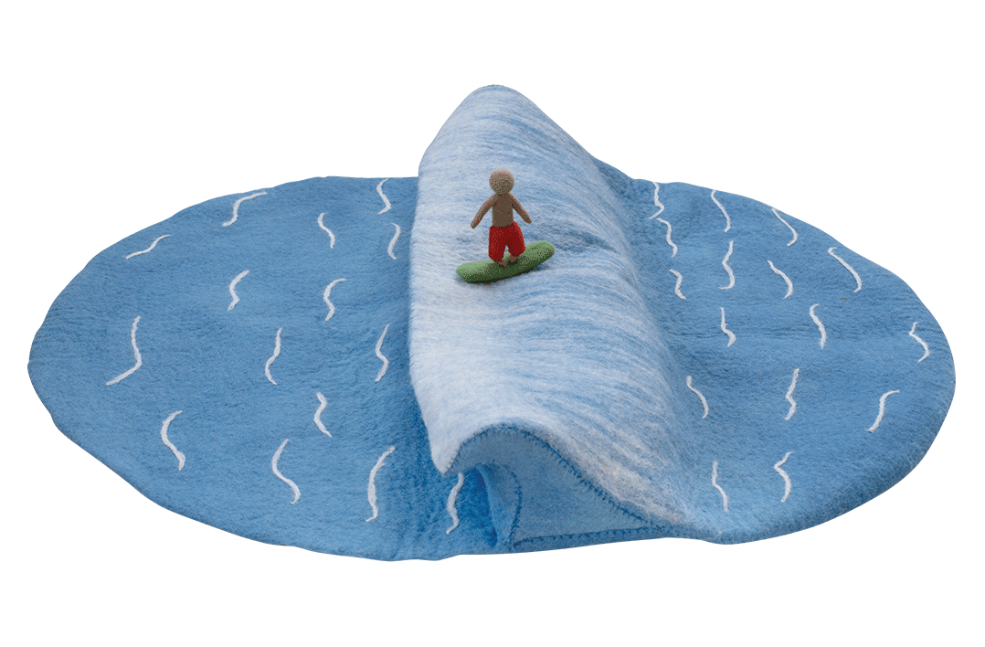 Wave Mat & Surfer