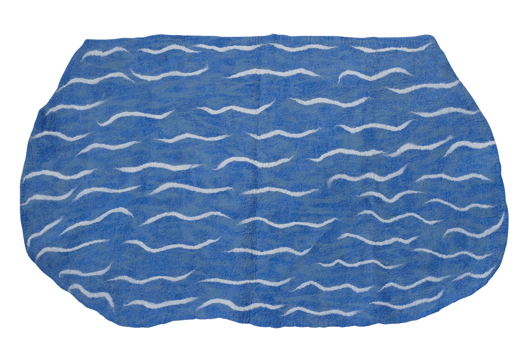 Felt Ocean Mat Large