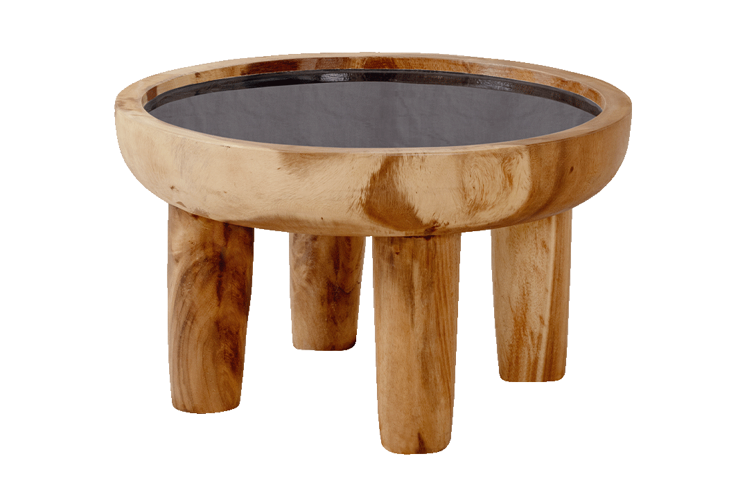 Resin Rim Round Table