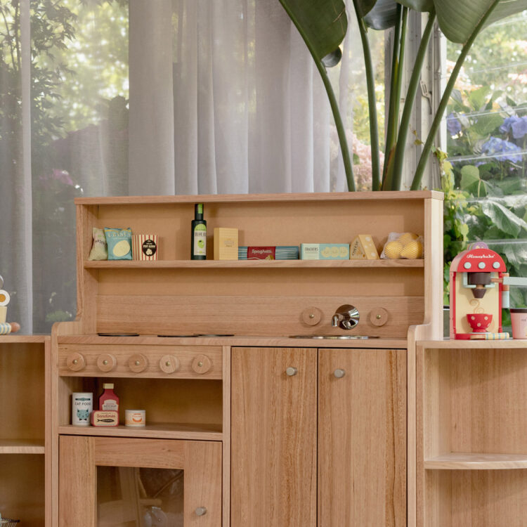 Wooden Supermarket Grocery Set