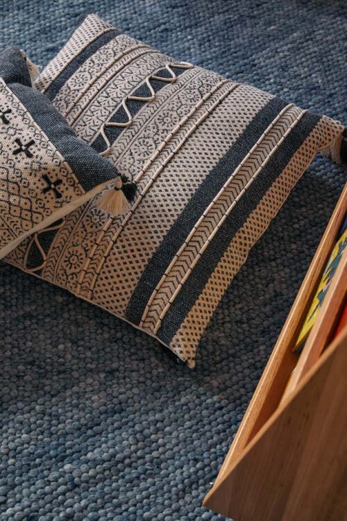 Handmade Dhurrie Cushion Arrow
