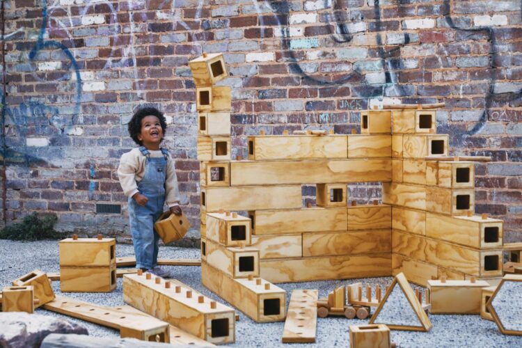 Connector Wooden Blocks
