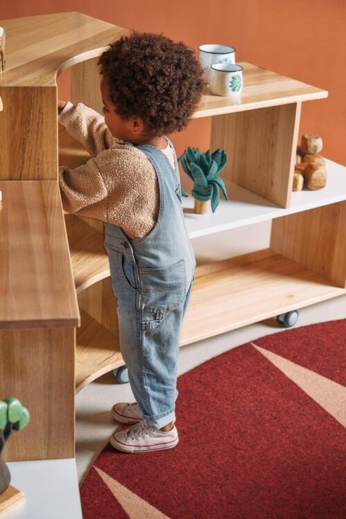 Tas Oak Flexispace Tiered Set 2