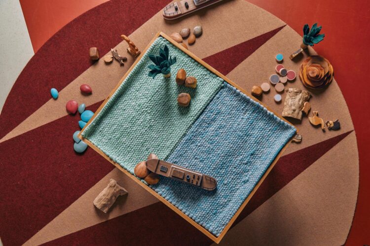 Wool Dhurrie Mat