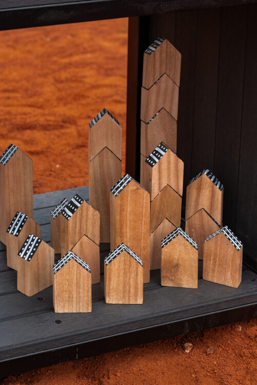 City Scape Pattern Blocks 22pc