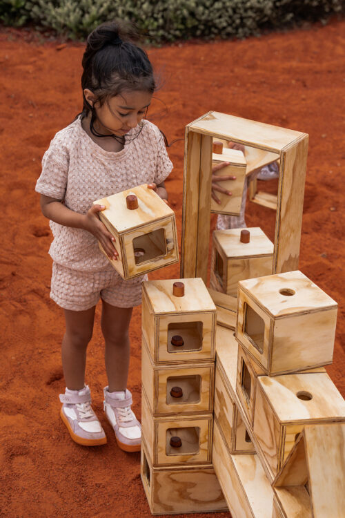 Toddler Wooden Blocks Set