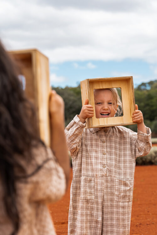 Outdoor Hollow Wooden Blocks