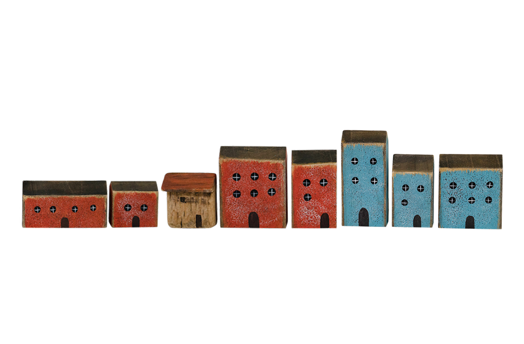 Mini Houses 8pc