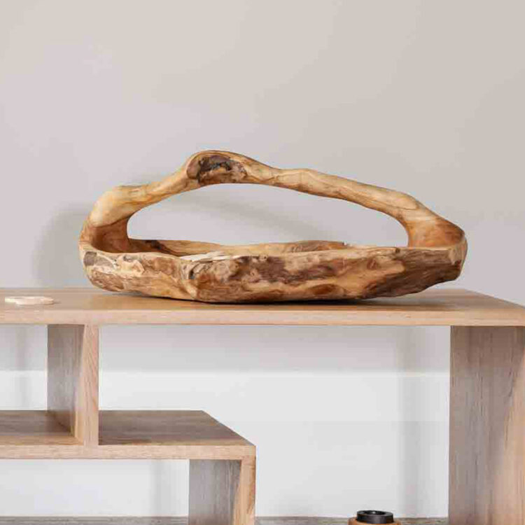 Platter With Centre Handle