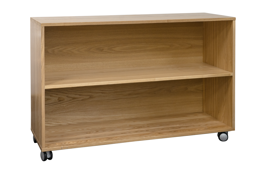 Ash Flexispace Closed Back 2 Shelf