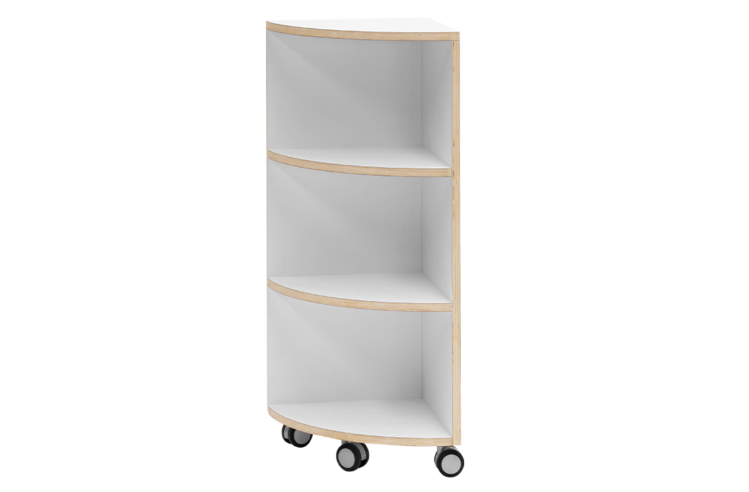 Flexispace Quarter Circle (Tall) White