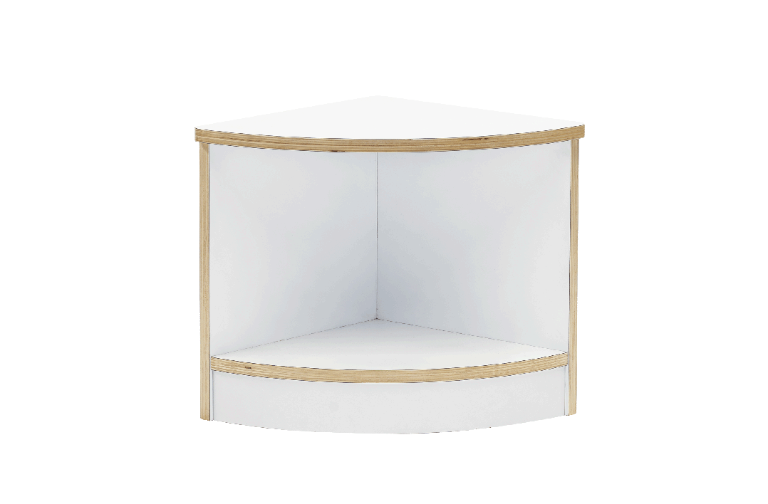 Baby Flexispace Quarter Circle White
