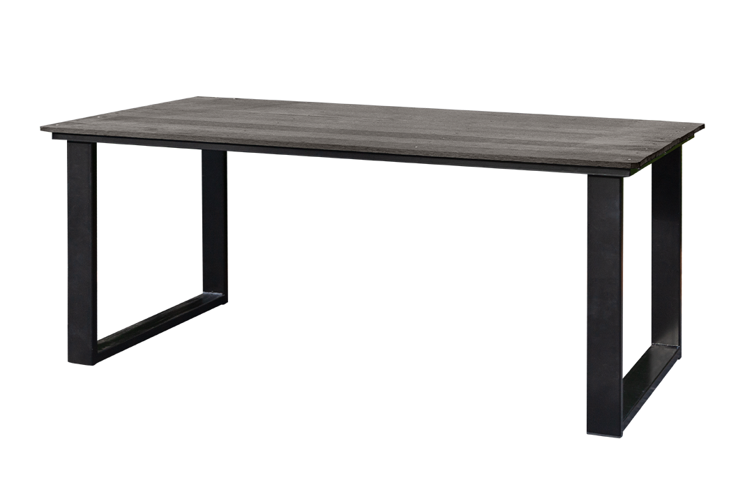 Outdoor U-Frame Rectangle Table