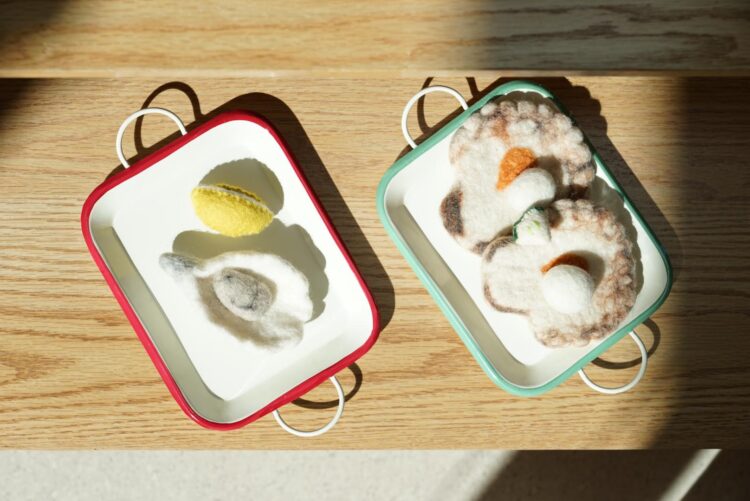 Metal Mini Trays 4pc
