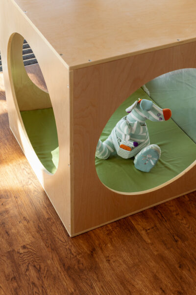 Wooden Playhouse Cube