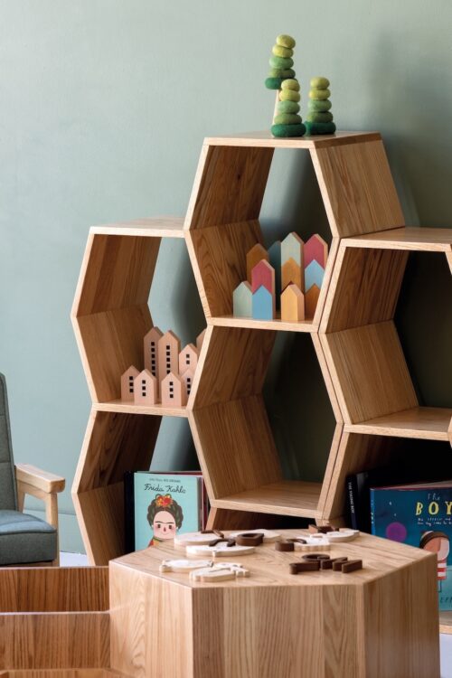 City Scape Wooden Coloured Blocks 22pc