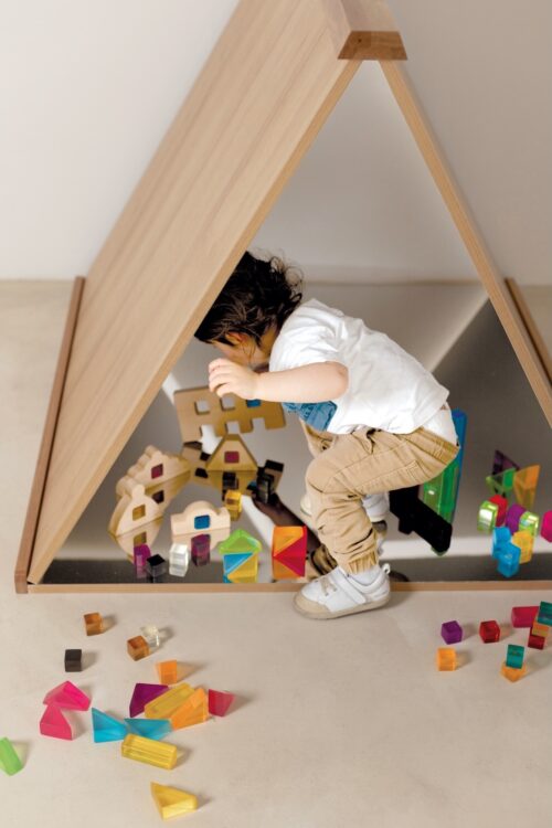 Large Triangles Translucent 24pc