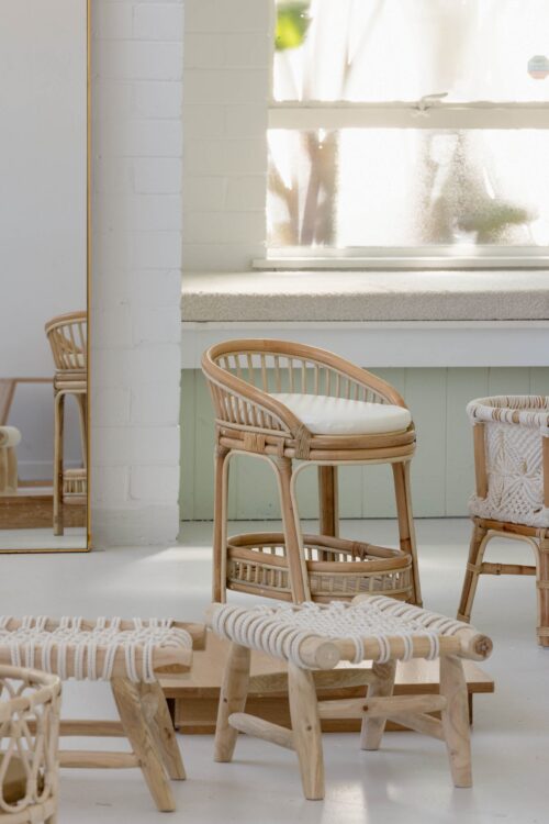Rattan Doll Change Table