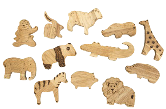 African Animals 12pc