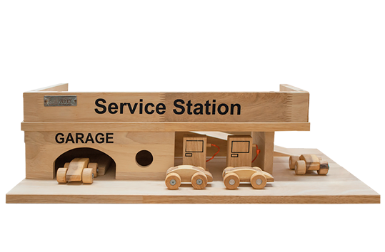 Wooden Service Station