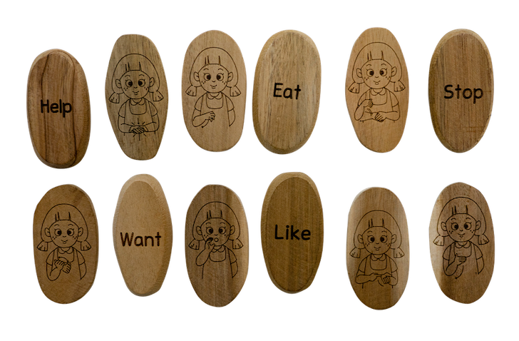 Sign Language Words 12pc