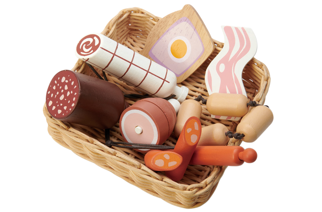 Wooden Charcuterie Basket