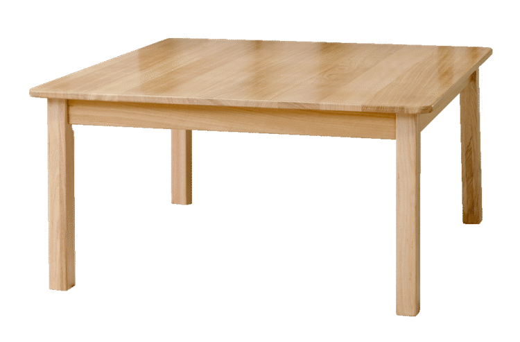 Tas Oak Hardwood Square Table