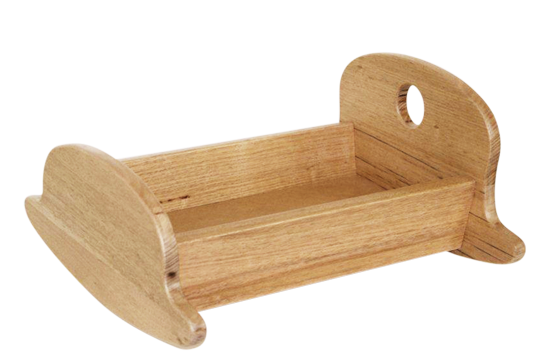 Tas Oak Hardwood Rocking Cradle