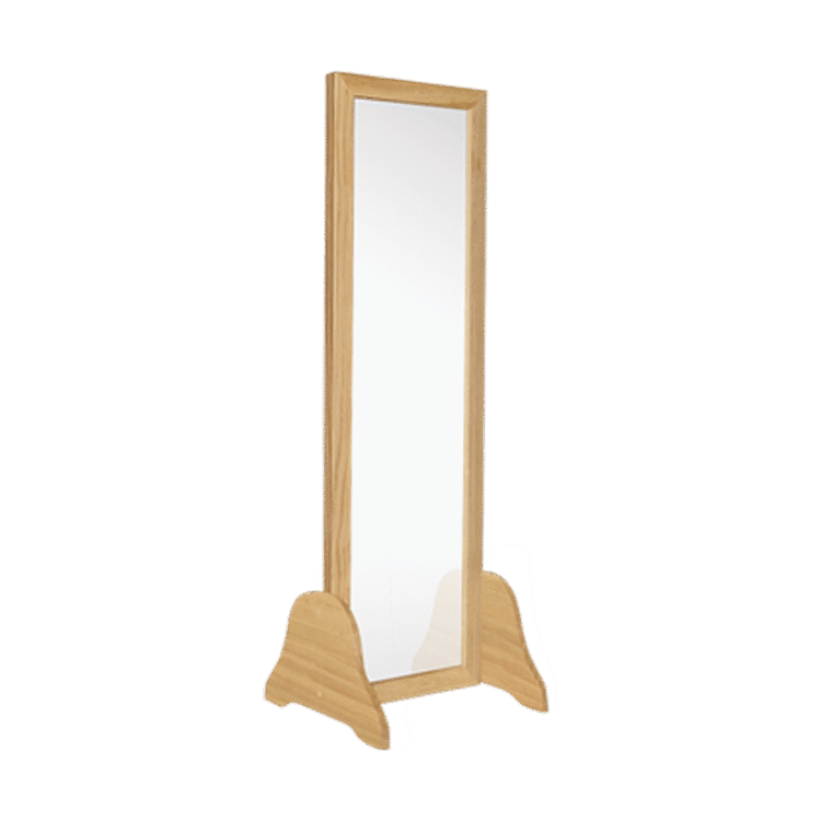 Tas Oak Self Standing Mirror