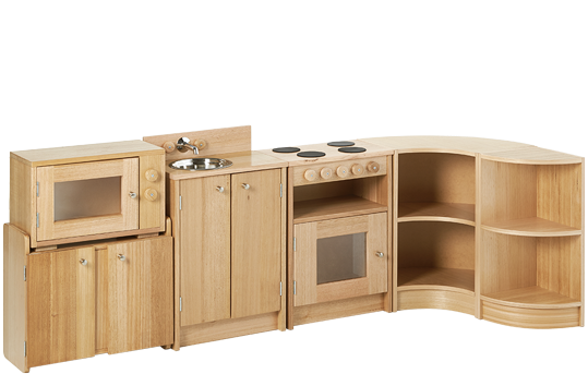 Tas Oak Solid Kitchen Set of 5