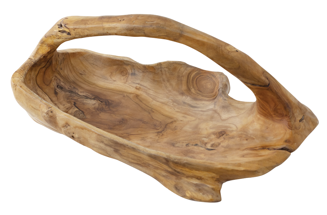 Platter With Centre Handle