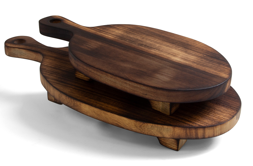 Oval Risers 2pc