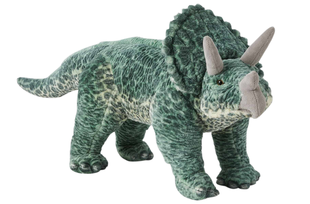 Large Standing Dino Triceratops
