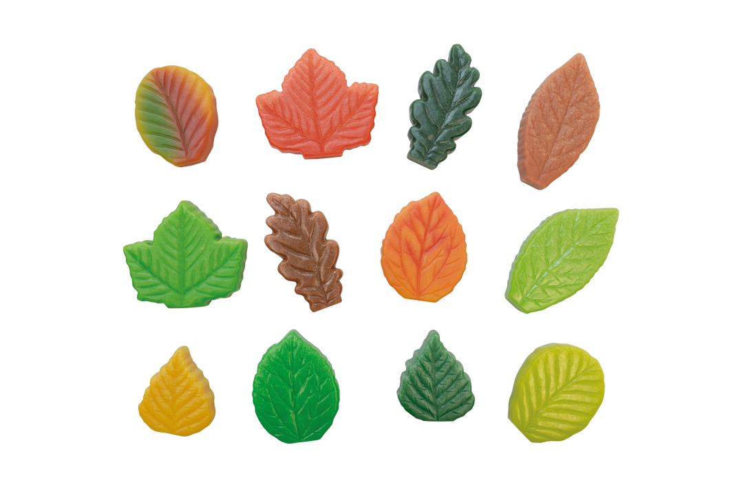 Leaves Sensory Play Stones 12pc