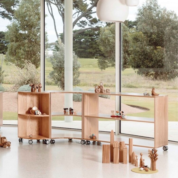 Ash Flexispace Open Back 2 Shelf