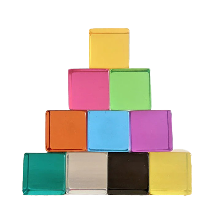 Lucite Phatt Cubes 10pc