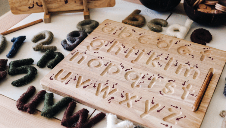 Capital Letter Tracing Board