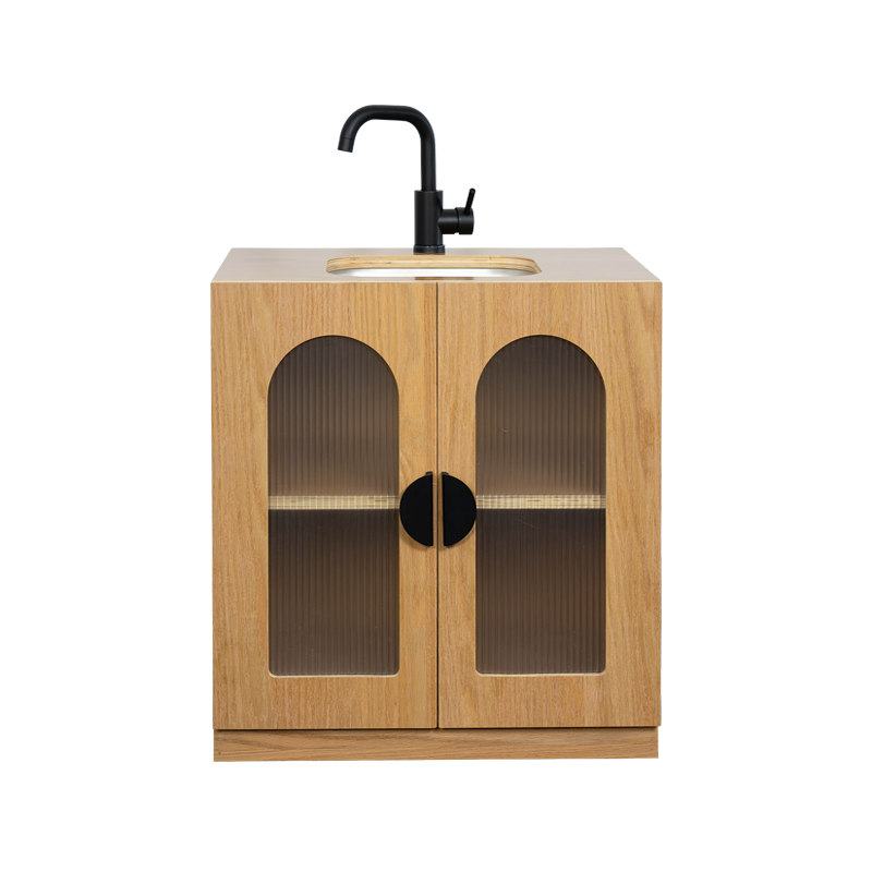 Oak Fluted Sink