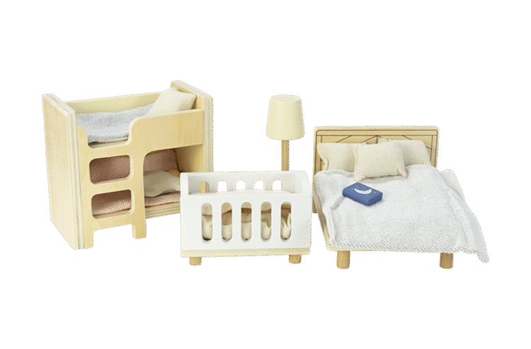 Doll House Furniture Set 35pc