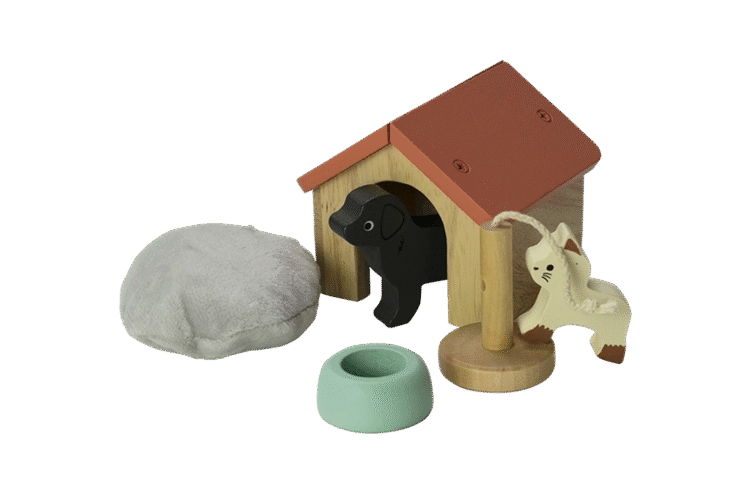 Doll House Pet Set 6pc