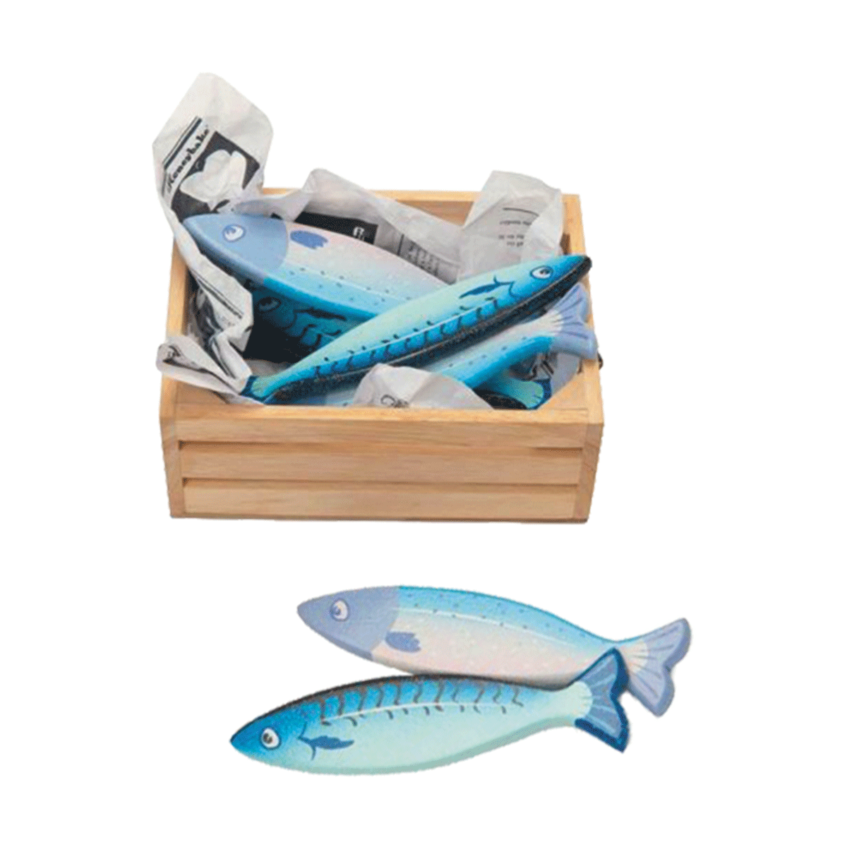 Le Toy Van Fresh Fish in Crate