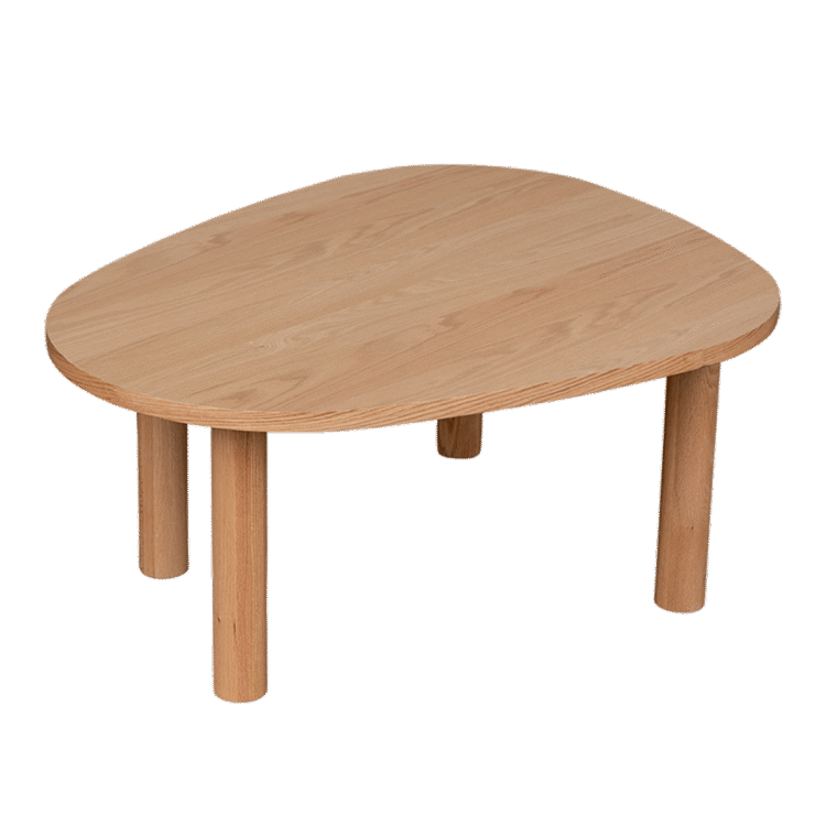 Oak Organic Shape Table