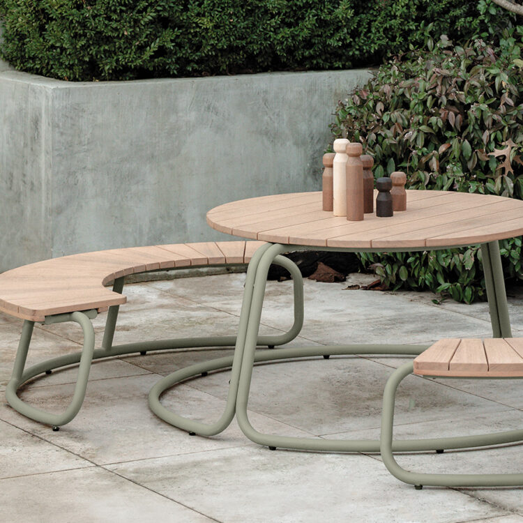Outdoor Table & Benches