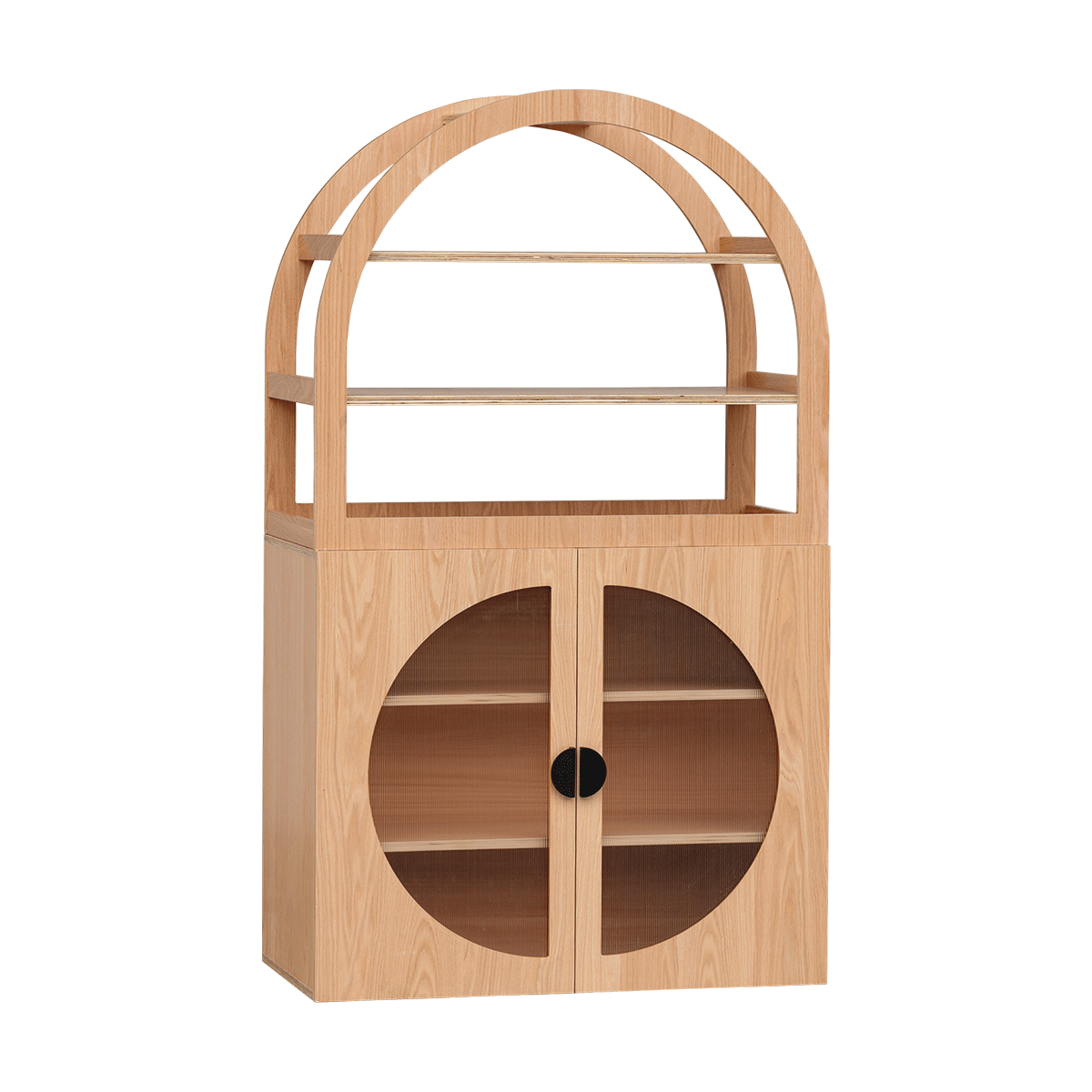 Arched Cabinet Perspex Natural