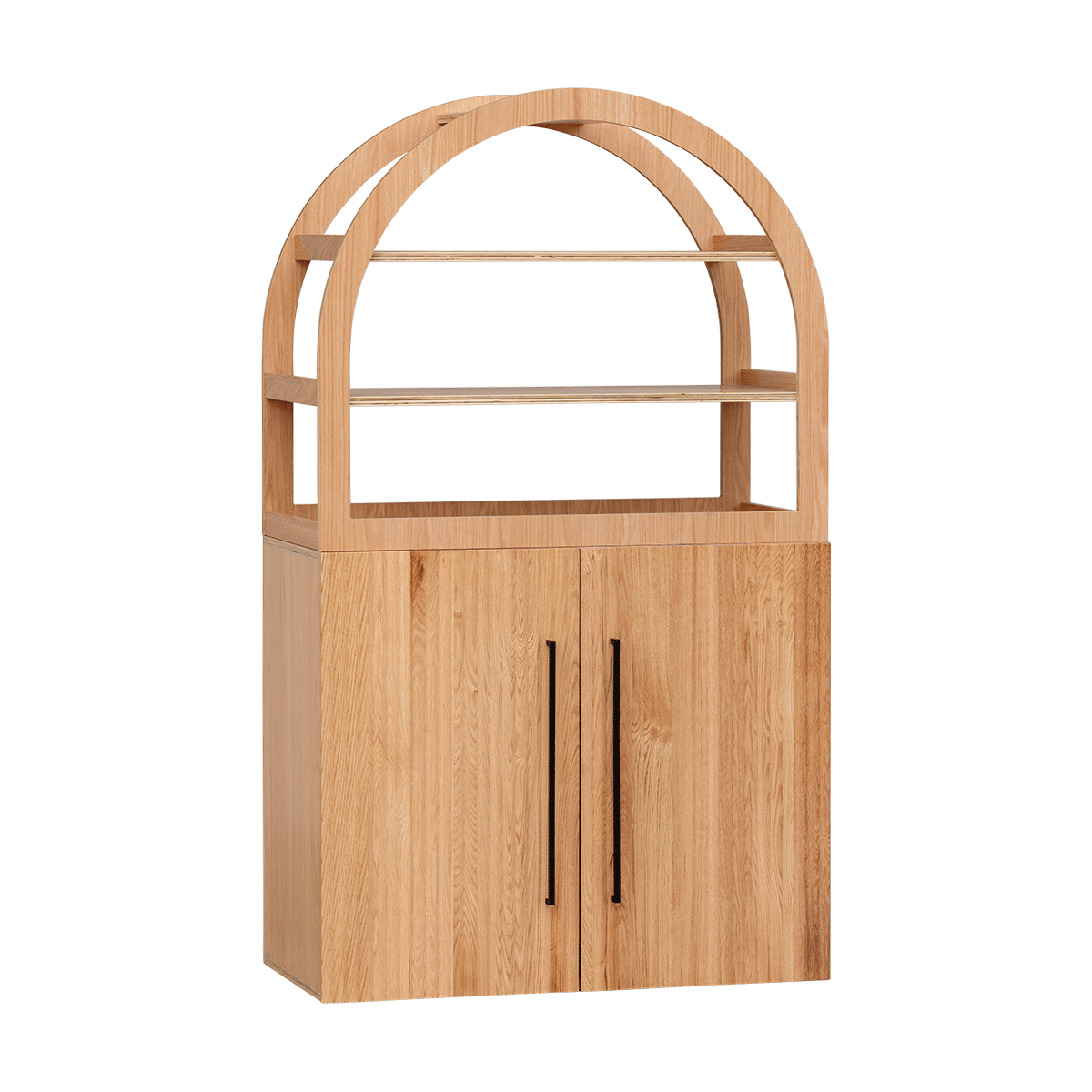 Arched Cabinet Natural