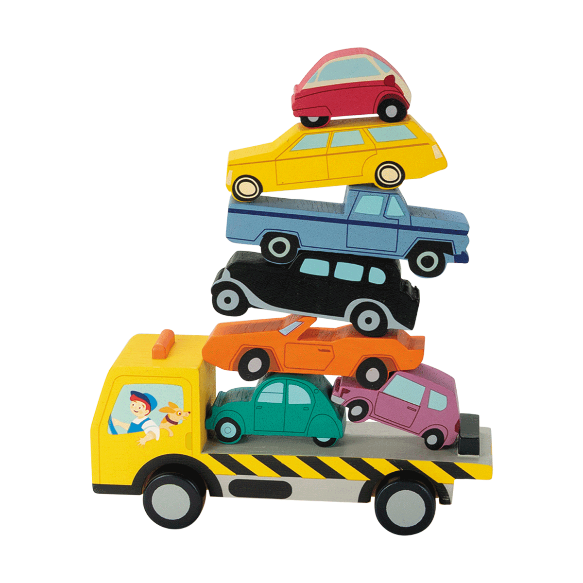 Stacking Cars 8pc