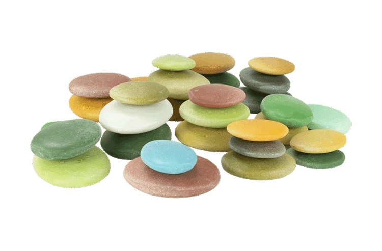 Natural Sorting Stones 36pc
