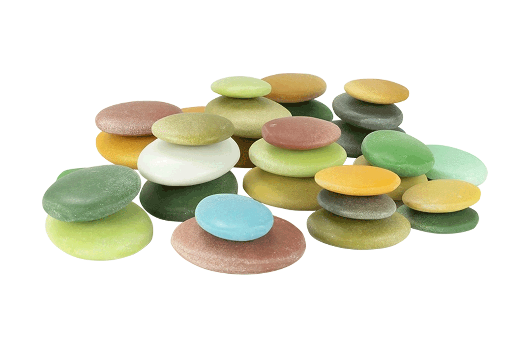 Natural Sorting Stones 36pc